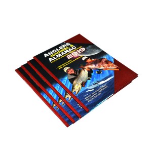 King Fu China factory printing high quality cheap pefect design hardcover Pu cover fidhing book printing factory in shenzhen