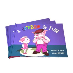 King Fu factory low cost  hot sale  factory printing children cheap children hardcover book printing service in China