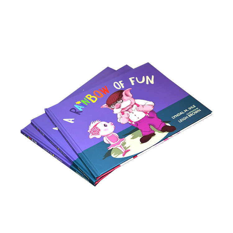 factory low price Perfect Bound Catalogue Printing - King Fu cheap case bound printing hot sale story book printing service in China – King Fu Printing