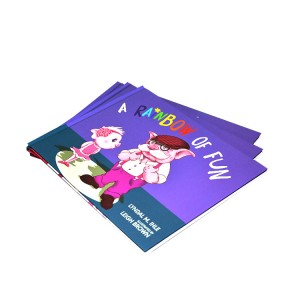 King Fu cheap case bound printing hot sale story book printing service in China