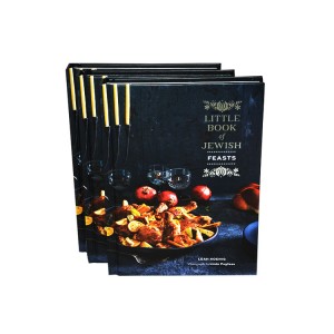 King Fu Customized hardcover cook books casebound printing cook book printing supplier