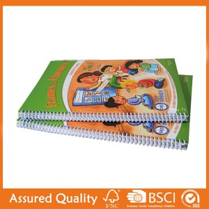 Spiral & Wire-O Bound book Printing