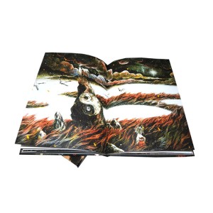 King Fu China custom high quality comic book printing and cheap overseas hardcover factory price hardcover books for children
