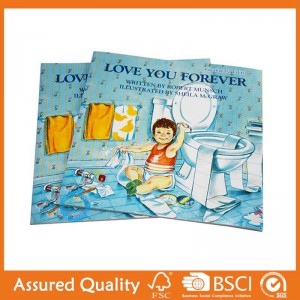 Factory directly Cook Book Printing On Demand -  Softcover Children Book – King Fu Printing