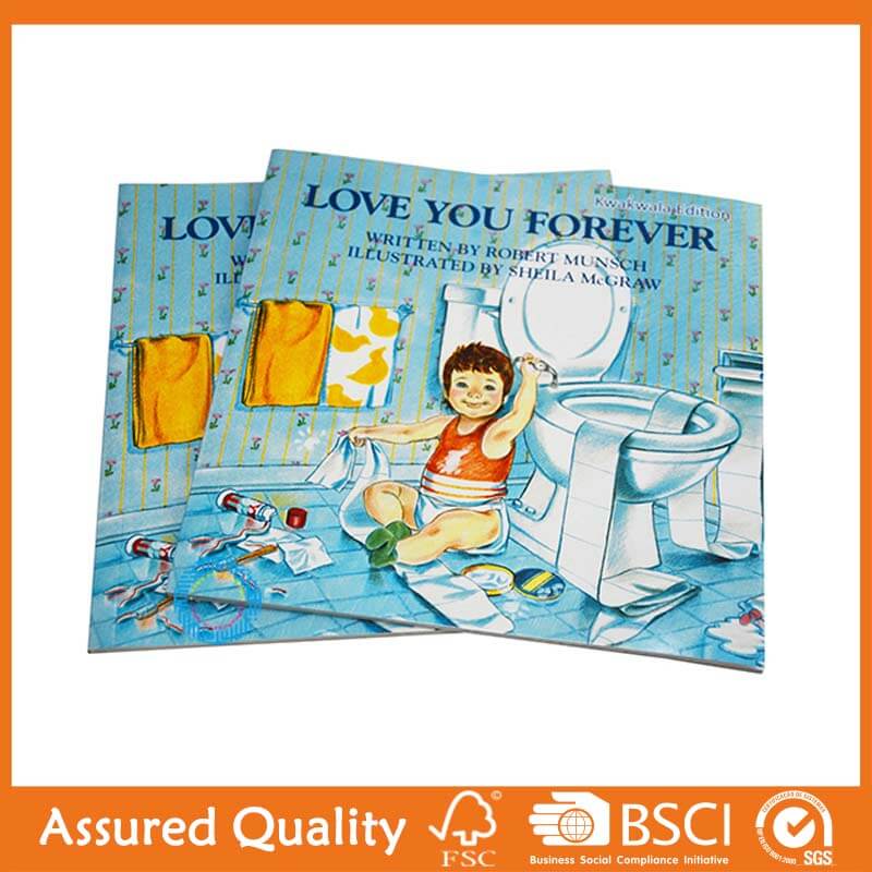 OEM/ODM China Literature Book Printing -  Softcover Children Book – King Fu Printing