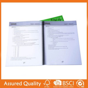 Spiral & Wire-O Bound book Printing