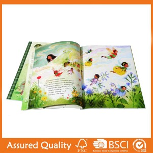 Softcover Children Book Printing