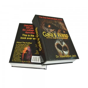 King Fu Offset Printing Top Quality Book Printing Factory Hardcover Book Color Print Factory with Hot Stamping Made in China