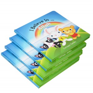 King Fu High Quality Children Hardcover Board Book Printing in China