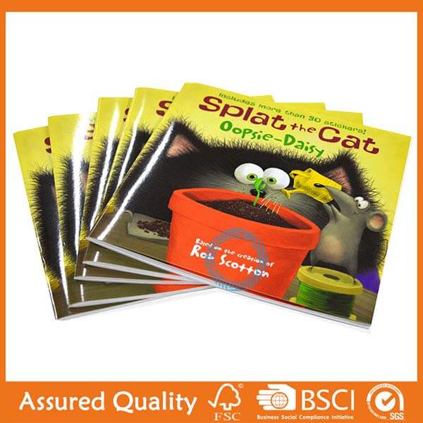 China Cheap price Spiral Bound Text Book Printing -  Softcover Children Book – King Fu Printing