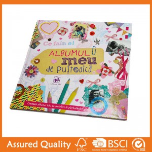 Best Price for A4journal Photo Cheap Book Printing – Hardcover children book – King Fu Printing