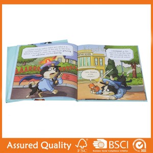 Hardcover children book Printing