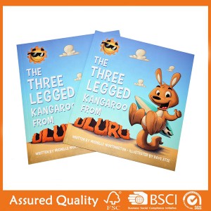 Softcover Children Book Printing
