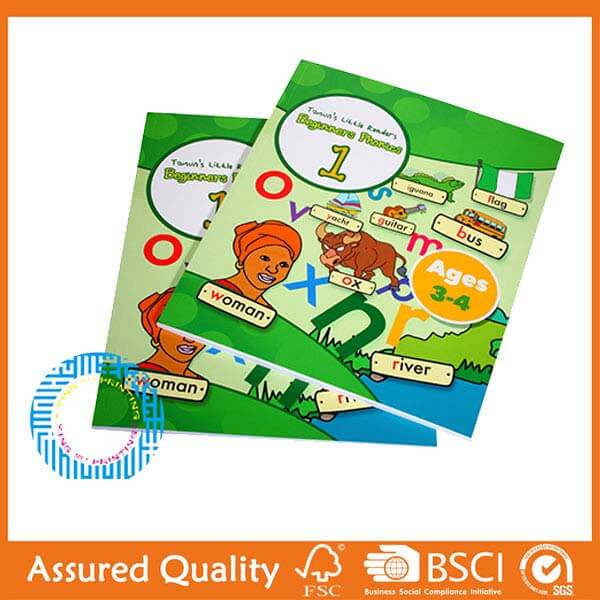 2018 High quality Hot Sale Board Book Printing -  Saddle Stitched Book – King Fu Printing
