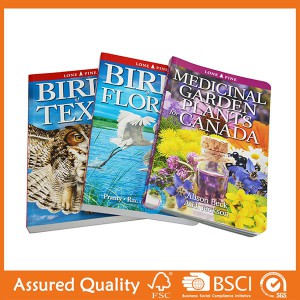 King Fu overseas book printing and high quality perfect binding softcover book printing supplier