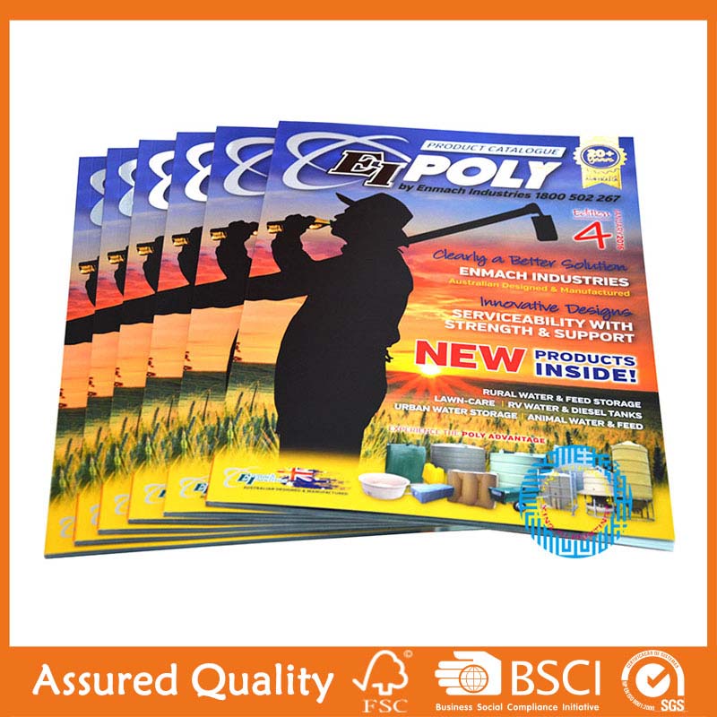 Best Price for Custom Made Soft Cover Book Printing - Catalogue & Brochure – King Fu Printing