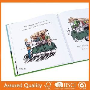 Hardcover children book Printing