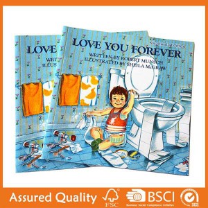 Factory Cheap Children’s Book Printing -  Saddle Stitched Book – King Fu Printing