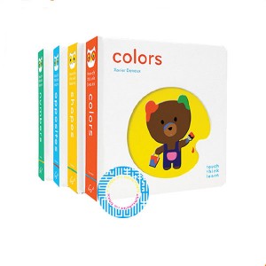 King Fu Wholesale Offset Print Customized High Quality Board Book and Card book Coloring Printing for Children t