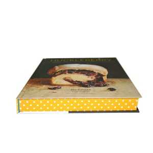 King Fu Shenzhen Wholesale Professional Customized High Quality Hardcover Cook Book Color Printing Factory with Art Paper