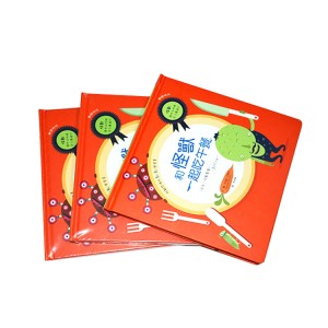 King Fu Overseas Printing Good Design Top Quality and Beautiful Hardcover Book Colorful Print House