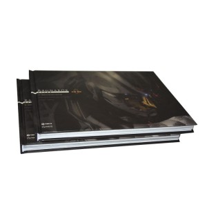 King Fu OEM Factory Good Quality Book Printing Factory Landscape Hardcover Book Color Printing with Art Paper Made in China