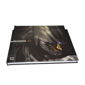 King Fu OEM Factory Good Quality Book Printing Factory Landscape Hardcover Book Color Printing with Art Paper Made in China