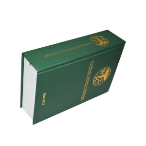 King Fu OEM Overseas Printing Good Quality and Luxury Thick Hardcover Book Print Factory with Foil Made in China