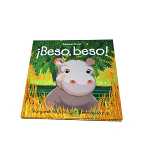 King Fu USA Custom Professional Hardcover Book Color Printing Factory with Glossy and Matte Paper for Children