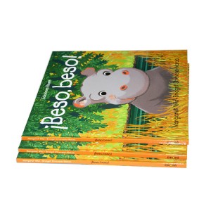 King Fu USA Custom Professional Hardcover Book Color Printing Factory with Glossy and Matte Paper for Children