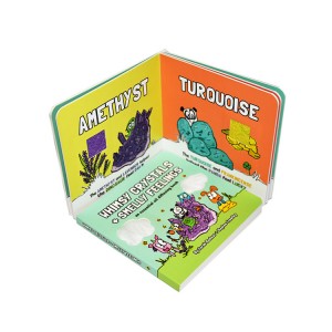 King Fu New Design High Quality Nice Children Board Book Printing Factory with Low Price