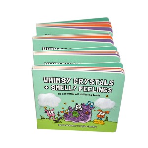 King Fu Professional USA Board Books Printing Factory CMYK Offset Printing High Quality  Children’s  Board Book for  Children