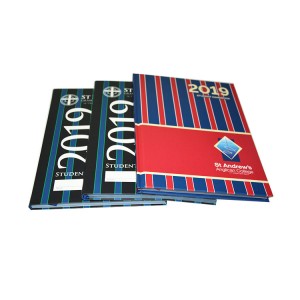 King Fu Factory Price Cheap Professional CustomTop Quality Case Bound Notebook and Planner Colorful Printing Book Factory