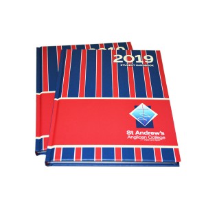 King Fu Overseas Offsset Book Printing Customized Diary and Daily Planner Colorful Printing Factory Made in China