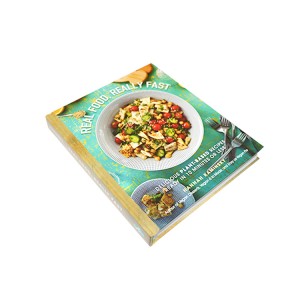 King Fu Superior Quality Advanced  Hardcover Cooking Book Color Printing with Art Paper