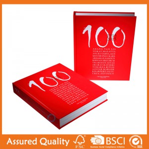 Competitive Price for Color Coupon Book Printing - OEM Customized A5 Personalized Full-color Hardcover Coffee Table Anniversary Book And Catalog Printing With Matt Lamination – King Fu Printing