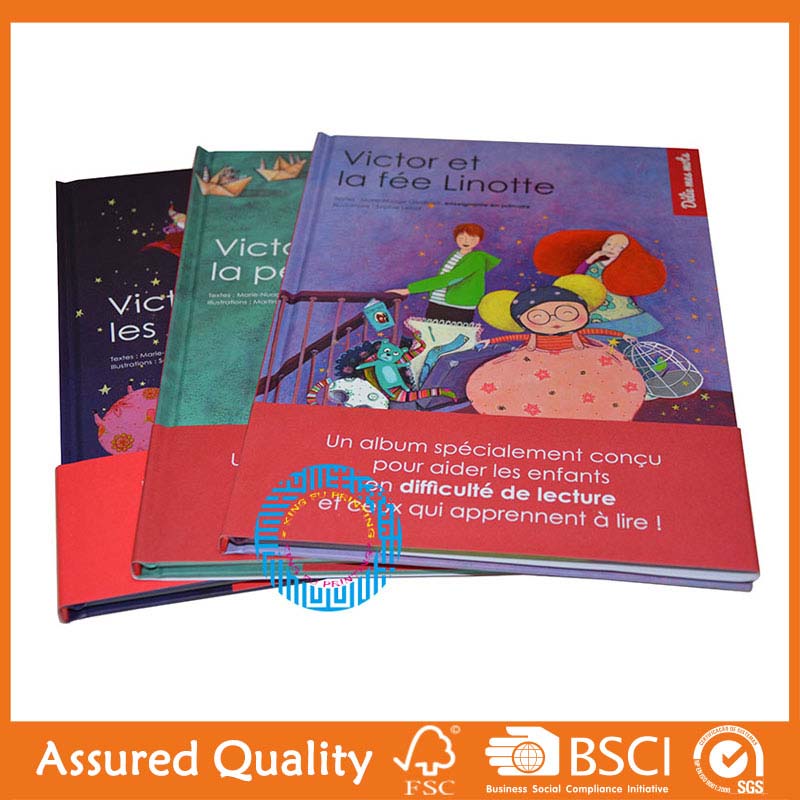 Factory best selling Die-cutting Book Printing -  Hardcover children book – King Fu Printing