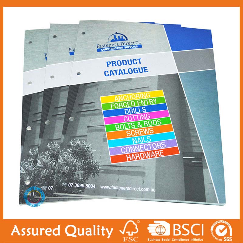 Free sample for Hard Cover Postcard Book Printing -  Catalogue & Brochure – King Fu Printing